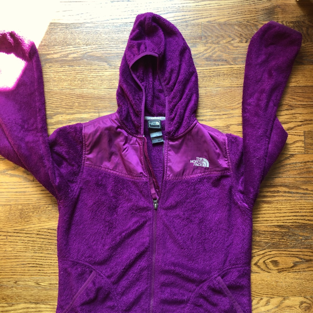 The North Face hooded fleece